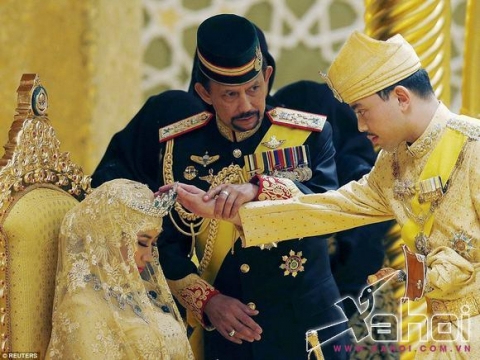 đám cưới hoàng tử brunei