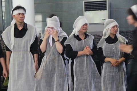 Đám tang NSƯT Anh Dũng 3