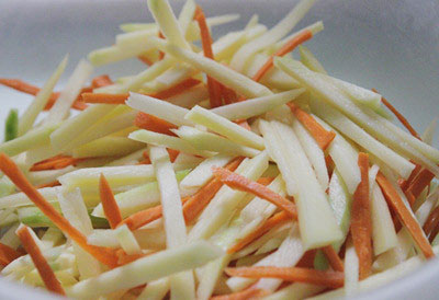 Cách làm gỏi tai heo heo xoài xanh nhâm nhi ngày nắng 0