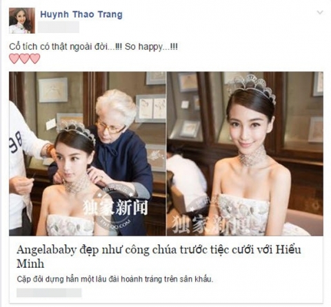 Những cái nhất trong 'đám cưới cổ tích' của Huỳnh Hiểu Minh - Angela Baby 11