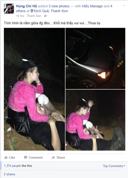 Nhóm HTK bị tai nạn ở Sơn La