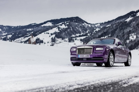 Rolls-Royce Wraith màu tím độc nhất thế giới