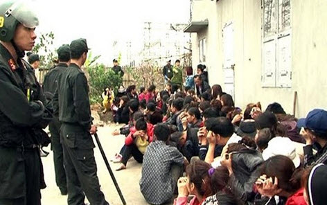 Hơn 430 triệu đồng trong sới bạc