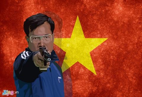 Hoang Xuan Vinh duoc don tiep long trong hom nay tai Noi Bai hinh anh 1