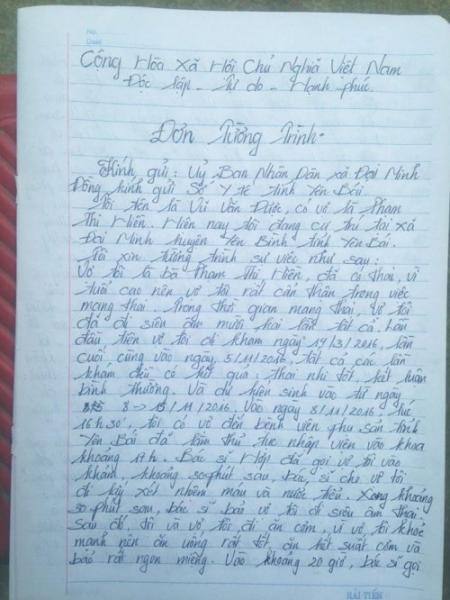 noi dau nguoi chong dua vo di de chi nhan lai thi the vo va con - 1