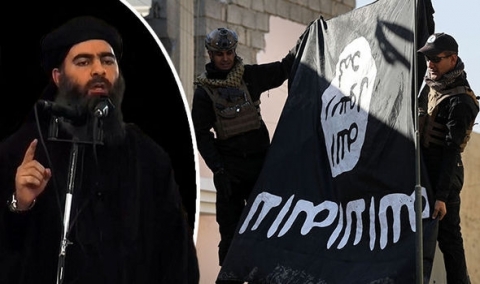 Tên Abu Bakr al-Baghdadi, thủ lĩnh của IS. (Ảnh: Getty)