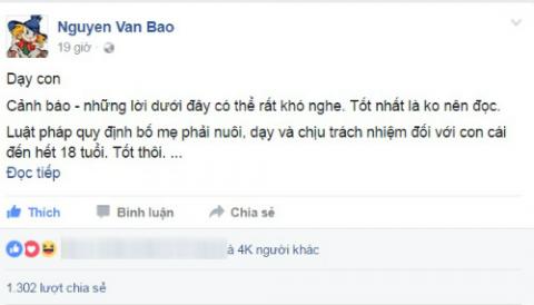 ong bo viet voi bai hoc day con cuc hay khien nghin nguoi ham mo, chia se khap noi - 1