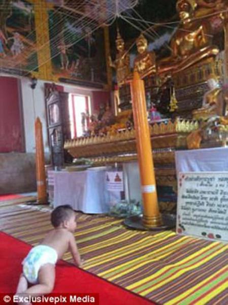 ve bu bam cua be so sinh thai bi me bo roi sau 6 thang khien ai cung mung - 4