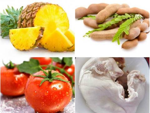 Dạ dày sốt chua ngọt ngon mê ly, ông chồng nào cũng khoái - 1