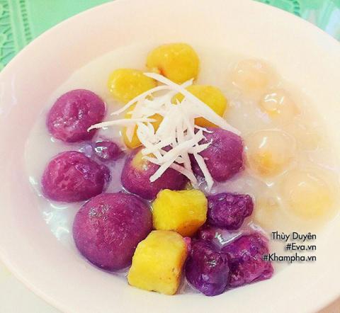 cach lam che khoai lang deo thom, dam da hon ngoai hang - 17