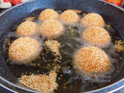 banh ran nhan sau rieng thom nuc mui, hang xom cung phai chay sang - 12