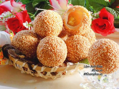 banh ran nhan sau rieng thom nuc mui, hang xom cung phai chay sang - 15