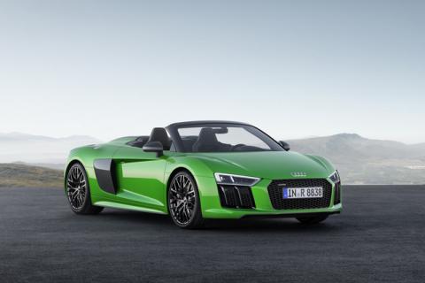 Audi R8 V10 Plus Spyder 2017 lộ diện với giá 5,3 tỷ đồng - 1