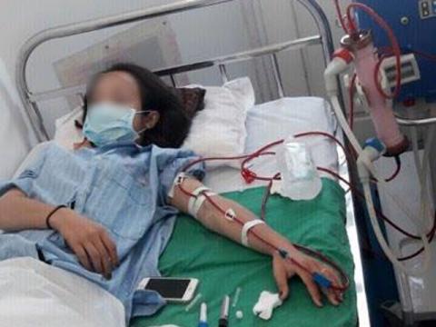 Cô gái trẻ kể chuyện được bác sĩ Lương đưa về từ