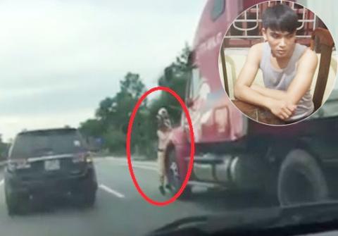 Lái xe container hất CSGT bám trên gương xuống đường đối mặt cái kết nào? - 1