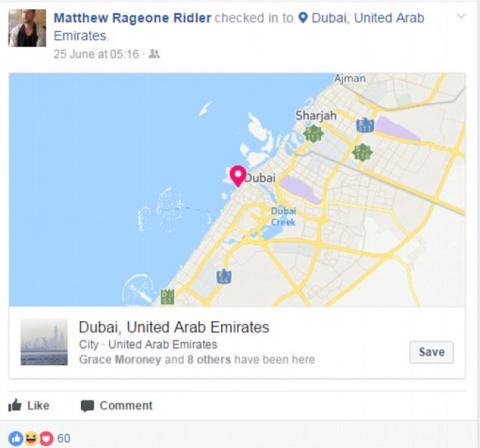 Vượt ngục Indonesia, khoe đang hưởng thụ ở bãi biển Dubai hình ảnh 2 vuot nguc indonesia, khoe dang huong thu o bai bien dubai hinh anh 2