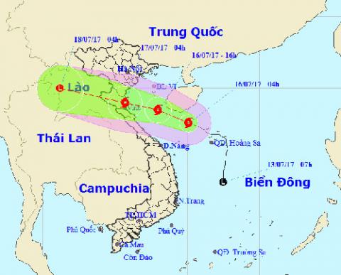 tin moi ve con bao so 2: dem nay ven bien thanh hoa-ha tinh gio giat manh cap 11 - 1