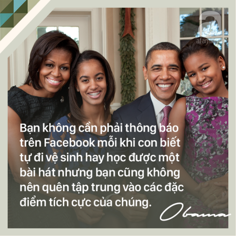 7 quy tắc vàng nuôi dạy con khiến cựu Tổng thống Mỹ Barack Obama trở thành ông bố trên cả tuyệt vời - Ảnh 3.