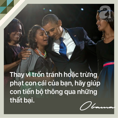 7 quy tắc vàng nuôi dạy con khiến cựu Tổng thống Mỹ Barack Obama trở thành ông bố trên cả tuyệt vời - Ảnh 6.