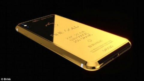 CHOÁNG: Xuất hiện iPhone X độ vàng giá 1,6 tỷ đồng - 1