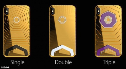 CHOÁNG: Xuất hiện iPhone X độ vàng giá 1,6 tỷ đồng - 2