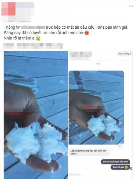 Sự thật tuyết rơi ở Fansipan khiến dân mạng xôn xao - 1