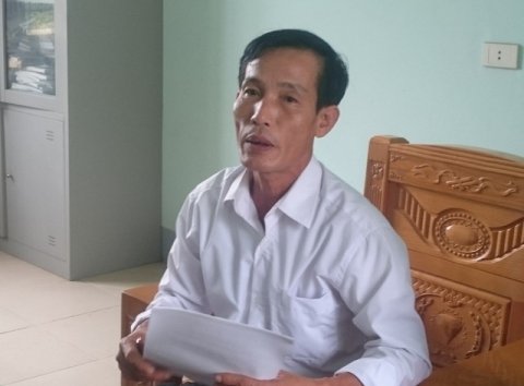 Ông Nguyễn Đình Tiến – Bí thư Đảng ủy xã Nghi Quang thông tin cụ thể sự việc.