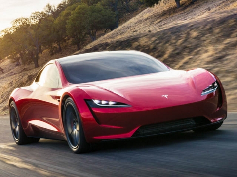 Xe điện Tesla Roadster nhanh hơn cả Bugatti Chiron - 1