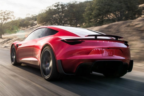 Xe điện Tesla Roadster nhanh hơn cả Bugatti Chiron - 2