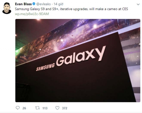 HOT: Samsung phá lệ ra mắt Galaxy S9 và S9+ vào tháng 1 tại CES 2018 - 1