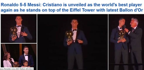 Báo chí thế giới “quỳ rạp” trước Ronaldo 5 Quả bóng Vàng - 4