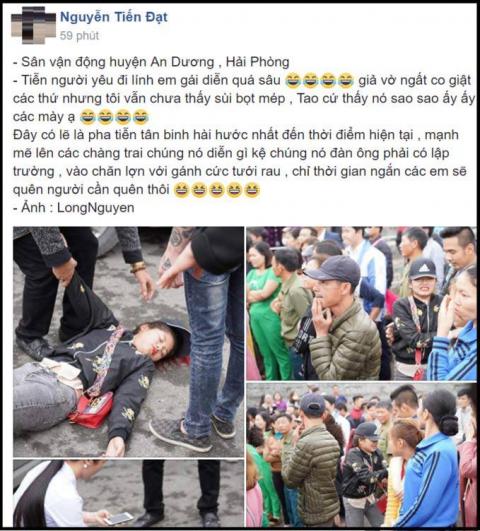 co gai vat va, khoc loc, ngat len ngat xuong tien nguoi yeu di linh 2 nam - 1