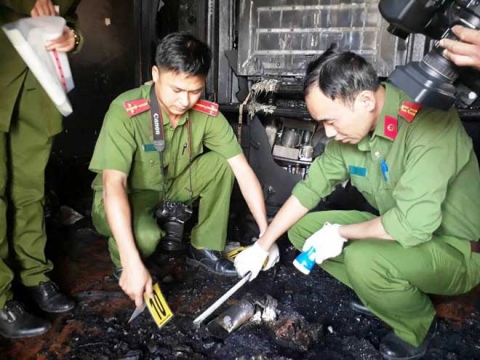 Cận cảnh hiện trường vụ cháy kinh hoàng làm 5 người tử vong ở Đà Lạt - 2