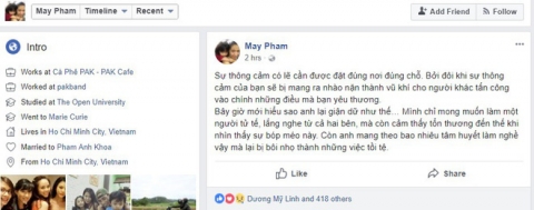 Tăng Thanh Hà công khai ủng hộ vợ chồng Phạm Anh Khoa giữa tâm bão scandal  - Ảnh 2.