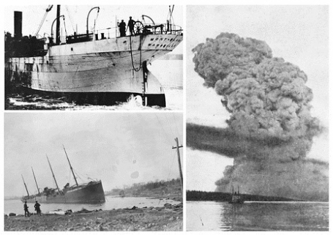 Vụ nổ tàu lớn nhất lịch sử, giết 2000 người, san phẳng cảng biển - 1