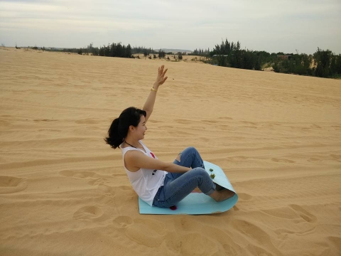 Sảng khoái với trải nghiệm trượt cát ở Mũi Né - 8
