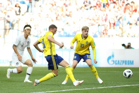 Thụy Điển - Hàn Quốc: Penalty định đoạt, cột dọc cứu 3 điểm (World Cup 2018) - 1