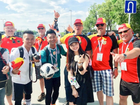 “Bạn gái tin đồn” Văn Đức U23 sang tận Nga xem World Cup - 8
