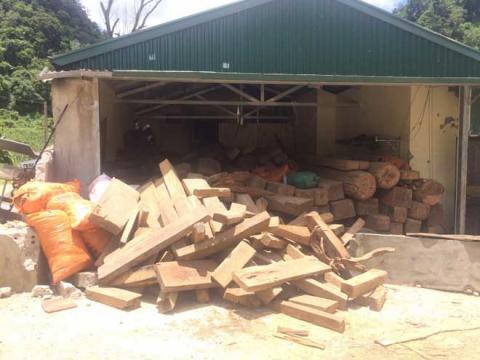 Ngỡ ngàng các thiết bị trong nhà của ông trùm ma túy Lóng Luông - 1