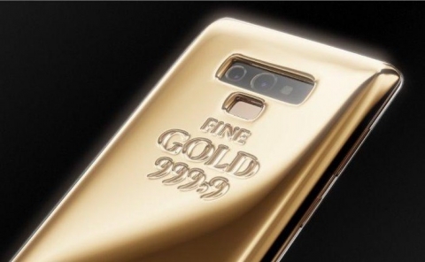 Sản phẩm - Phiên bản Galaxy Note 9 dát 1kg vàng nguyên chất với giá đắt đỏ 1,4 tỷ đồng (Hình 2).