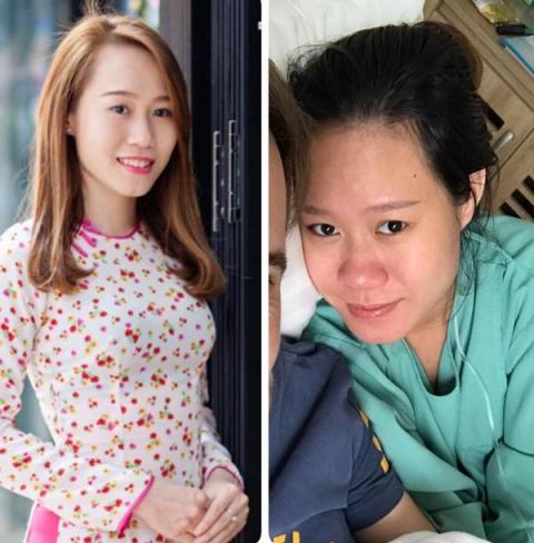 me tre dang anh luc cuoi va ngay sap di de, dan mang giat minh