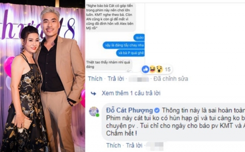 Cat Phuong noi gi khi bi to dan dung vu An Nguy yeu Kieu Minh Tuan? hinh anh 1