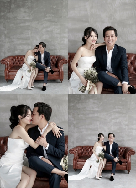 Sau bao lần chờ đợi, bộ ảnh cưới tuyệt đẹp của Nhã Phương - Trường Giang cũng đã được hé lộ  - Ảnh 3.