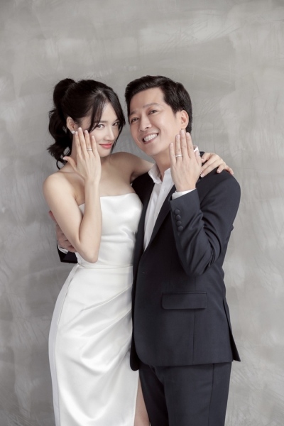 Sau bao lần chờ đợi, bộ ảnh cưới tuyệt đẹp của Nhã Phương - Trường Giang cũng đã được hé lộ  - Ảnh 6.
