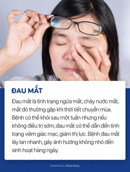 Thời tiết đang chuyển mùa, chú ý những bệnh thường gặp để bảo vệ sức khoẻ Thời tiết đang chuyển mùa, chú ý những bệnh thường gặp để bảo vệ sức khoẻ