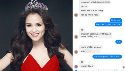Hoa hậu Diễm Hương: Gương mặt khác lạ và lời mời tiếp khách giá gần 1 tỷ đồng - Ảnh 1.