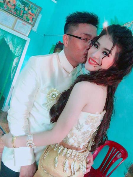 Truy tìm danh tính cô dâu xinh đẹp trong trang phục Khmer đeo cả 'cây' vàng 5