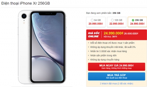 NÓNG: Bộ ba iPhone 2018 lần đầu tiên giảm giá “sốc” - 1