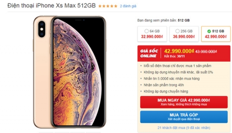 NÓNG: Bộ ba iPhone 2018 lần đầu tiên giảm giá “sốc” - 3