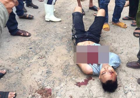 vu trung ta cong an bi dam chet tren quoc lo: nghi pham da tu vong hinh anh 2